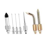 NONGYU Professional Lubrication Accessory Set Includes Elbow Fitting Coupler Adapters for Automotive Use Small Space Grease Nozzle Kit