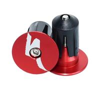 NONGYU Quickly Install Bicycles Handlebars End Caps Alloy Materials Universals Fit for Road Bikes Antislip Waterproofed Handlebars Protectors