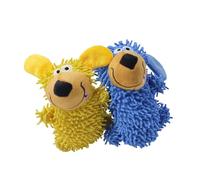 NONGYU Soft Velveted Dog Toy Squeaky Entertainment ChewProof Plush for Various Size Indoor Boredom Pet Teething Gift Squeaky