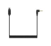 NONGYU Spring Stretch 2.5mm Flashing PC Syncing Cord Gold Plate Connectors Compatible for Multiple Camera Flashing Systems Accessories Spring Coil PC Syncing Cable