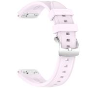 NONGYU Strong Silicone Watch Band Ice Crystal Texture Press Button Closures 18mm General Replacement Straps for GT6 Use Comfortable Lightweight Silicone Replacement Band