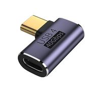 NONGYU Type-c 40Gbps Data Transfer Adapter Type Female to Male Extender Adapter for USB- Devices Gold Plating Process Female to Male Extender