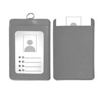 NONGYU Unique Card Storage PU Leather Work Cards Holder Wallets for Professionals and Those Needing Carry Work Card Holder for Women