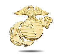 NONGYU Weather Resistant Car Decal Celebrating US Marine Corps 250th Anniversary Featuring 3D Shape & Coloring for Auto Flag