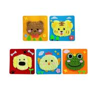 NONGYU Yarn Set For Christmas With Assorted Color For Kids And Beginner Crochet Projects Colorful Yarn Knitting Set