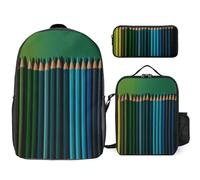 NONHAI Backpack Set for Women Men Pencils of Laptop Backpack Lunch Bag Pencil Case Travel Backpack, Style, One Size, Style, One Size