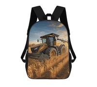 NONHAI Farm Tractor Harvest Travel Backpack for Women Men Carry On Backpack Waterproof 15.6inch Laptop Backpack