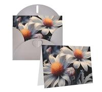 NONHAI Greetings Cards with Envelopes Thinking of You Card Modern Floral Painting Blank Note Card All Occasion Greeting Cards for Birthday, Baby Shower, Congratulations Wedding Thank You Card