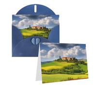 NONHAI Greetings Cards with Envelopes Thinking of You Card Tuscany Spring Blank Note Card All Occasion Greeting Cards for Birthday, Baby Shower, Congratulations Wedding Thank You Card