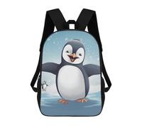 NONHAI Happy Penguin Travel Backpack for Women Men Carry On Backpack Waterproof 15.6inch Laptop Backpack