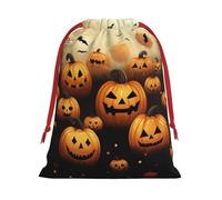 NONHAI Holiday Drawstring Gift Bags Halloween Holiday Wrapping Sacks Pouches for Xmas Presents Craft Jewelry Pouches Christmas Candy Bag for Wedding Party Favor Wrapping Bags