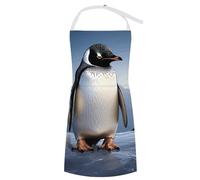 NONHAI Kitchen Bib Apron with Pockets Colorful Dragonfly Waterproof Apron Adjustable Cooking Chef Apron for Women Men, Style, 70x80cm