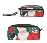 NONHAI Pencil Case for Men Women Makeup Bag Large Capacity Pencil Box Cosmetic Bag Christmas Santa ClaussPencil Bag for Office Supply