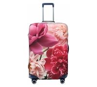 NONHAI Travel Luggage Cover Protector Botanical Floral Suitcase Cover Washable Elastic Suitcase Protector Anti-Scratch Suitcase Cover Fits 18-32 Inch Luggage