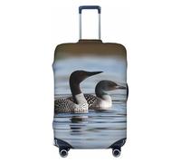 NONHAI Travel Luggage Cover Protector Loon Birds Suitcase Cover Washable Elastic Suitcase Protector Anti-Scratch Suitcase Cover Fits 18-32 Inch Luggage
