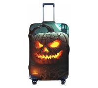 NONHAI Travel Luggage Cover Protector Pumpkin Held Up from Tomb Suitcase Cover Washable Elastic Suitcase Protector Anti-Scratch Suitcase Cover Fits 18-32 Inch Luggage