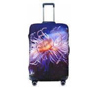NONHAI Travel Luggage Cover Protector Sea Anemone Suitcase Cover Washable Elastic Suitcase Protector Anti-Scratch Suitcase Cover Fits 18-32 Inch Luggage