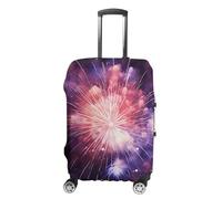 NONHAI Travel Luggage Cover Suitcase Protector Exploding Fireworks Elastic Washable Stretch Suitcase Protector Anti-Scratch Travel Suitcase Cover Fit 18-32 Inch Luggage, style-3, S