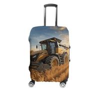 NONHAI Travel Luggage Cover Suitcase Protector Farm Tractor Harvest Elastic Washable Stretch Suitcase Protector Anti-Scratch Travel Suitcase Cover Fit 18-32 Inch Luggage, Color-7, L