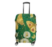 NONHAI Travel Luggage Cover Suitcase Protector Yellow Butterfly Pattern Elastic Washable Stretch Suitcase Protector Anti-Scratch Travel Suitcase Cover Fit 18-32 Inch Luggage, style-4, L