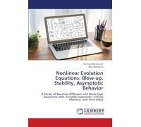 Nonlinear Evolution Equations: Blow-up, Stability, Asymptotic Behavior