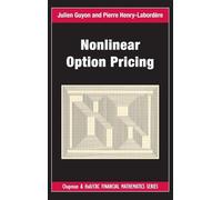 Nonlinear Option Pricing (Chapman and Hall/CRC Financial Mathematics Series)