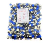 NonMiFyR 100 Pieces of Extruded F-head Connectors for British TVs,