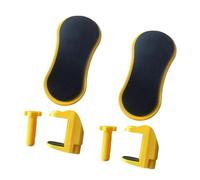 NonMiFyR 2-Piece Desk Clamp on Computer Armrest Arm Rest Gifts Versatile Ergonomic Armrest Support, Yellow