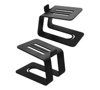NonMiFyR 2 Table Speaker Stands Made of Carbon Steel