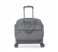 NonMiFyR Carry On Luggage Rolling Suitcase Trolley Bag Travel Bag Luggage Water Resistant Oxford Material Suitable for Business Commuting Short Trips Daily Use Boarding, Grey, Haze Grey