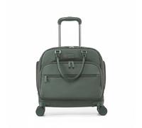 NonMiFyR Carry On Luggage Rolling Suitcase Trolley Bag Travel Bag Luggage Water Resistant Oxford Material Suitable for Business Commuting Short Trips Daily Use Boarding, Green, Pine Green