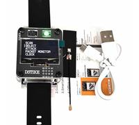 NonMiFyR Deauther Smartwatch Development Board with Silicone Strap - Test Networks for Office Network Security Enthusiasts