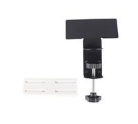 NonMiFyR Desk Mount for Power Strip, Organizer, Easy Installation, Removable, Space-Saving, Clamp on The Power Strip, Holder, Black