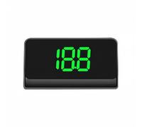 NonMiFyR Gps Head Up Display Gauge With Real Projection Mode Chip Large Digits Engine Auto Start Suitable for buses hybrid vehicles, Green, Mph