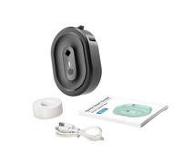 NonMiFyR Label Printer, Label Maker, Inkless Label Maker, Mini Label Printer for The Kitchen, Black
