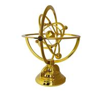 NonMiFyR Motion Desktop Toy Modeled after Astronomical Objects, with Electromagnetic Oscillation, Made of PP for High-impact Attraction, Gold