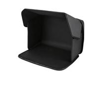 NonMiFyR Portable Laptop Cover Foldable Privacy Hood Computer Screen Canvas Polyester Storage Pocket Suitable for Study Office Outdoor Activities, Black, 16 Inch
