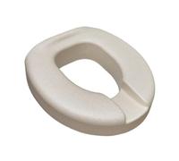 NonMiFyR Raised and Non-Deformable Toilet Seat Cushion, Washable, Waterproof, Universal, Designed for The Elderly, Beige