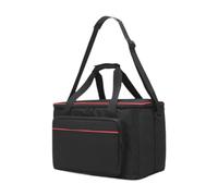NonMiFyR Speaker Carrying Bag Speaker Tote Bag Outdoor Scratch Resistant Portable Travel Storage Case Protection for Cable Mic Phone, Style B