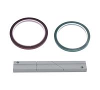 NonMiFyR Tape Block Set, Aluminum, Multipurpose Maintenance Recorder, Open Reel Tape Recorder Parts for School Office Apartments, Type C