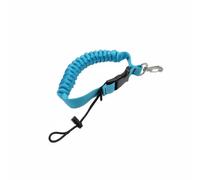NonMiFyR Underwater Camera Strap Lanyard Wrist Leash Tether Coiled Design Secure Connection Material SS316 Nylon PU TPU Suitable for Snorkeling Swimming Diving Water Photography, Lake Blue