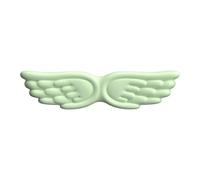 NonMiFyR Wrist Rest with Angel Wing Design, Padded Elbow Support for Desk, Computer Armrest for Gaming, Mint Green
