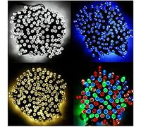 NONMON Solar String Fairy Lights Outdoor Waterproof, 1Pack 500 LED Solar Garden Lights 50m/164ft 8 Modes Copper Wire Christmas Decorative Lighting for Patio Yard Party Wedding Trees BBQ Gate