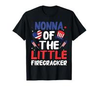 Nonna of the Little Firecracker Funny Family Matching T-Shirt