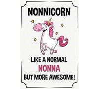 nonnicorn like a normal nonna but more awesome funny cute cool unicorn birthday christmas notebook journal gag gift for nonna: happy mothers day ... kids grandson granddaughter grandkids