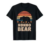 Nonno Bear Vintage Retro Funny Father's Day 1 Cub Kid T-Shirt