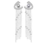 NONNYL 18K Gold Plated Earrings for Birthday, Anniversary, Freshwater Cultured Pearl Gifts for Women, Gift for Wife, Wedding, Mother, Mother's Day, Valentine's Day, Christmas