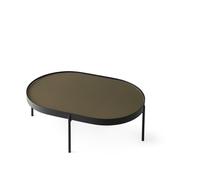 NoNo Table Large Black/ Brown Glass