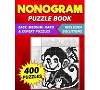 Nonogram Puzzle Book: 400 Challenging Nonograms, A Puzzle Lover's Delight