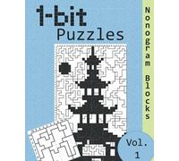 Nonogram Puzzle - Paint By Blocks - Vol. 1: Over 100 puzzles - Like Cross-a-Pix, Tile Paint, Crazy Paving (not Picross)